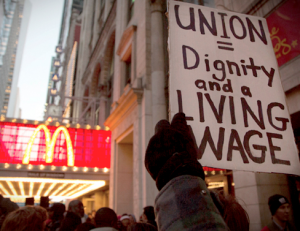Fast Food Worker strike