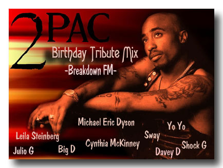 2Pac Birthday Tribute Mix-davey D | Hip-Hop And Politics